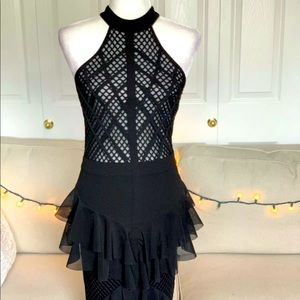 Bebe cocktail Black Dress SEXY!